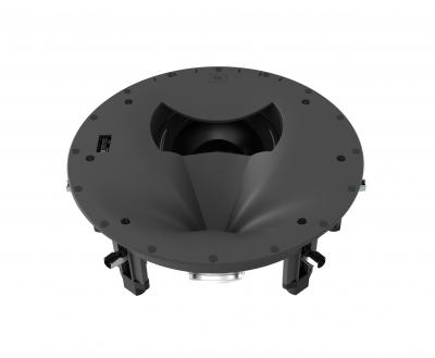 JBL Synthesis 2-way in-ceiling loudspeaker system designed for off-axis listening as height, in-ceiling LCR and surround channels (pieza) Negro