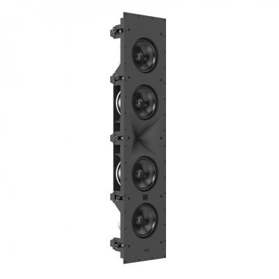 JBL-Synthesis 2.5-way in-wall loudspeaker system designed for on-axis listening as LCR and surround channels (pieza) Negro
