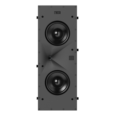 JBL  Synthesis 2.5-way in-wall loudspeaker system designed for on-axis listening as LCR and surround channels (piza)