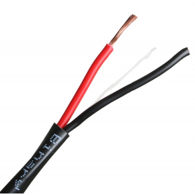 Wirepath  16-Gauge 2-Conductor Speaker Wire 500ft .(pieza) Negro