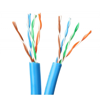 Binary Cable de Control SP-2xCAT5E-1000-BLU Dual Cat5e 350 MHz Unshielded Wire - 1000 ft. Drum (pieza)