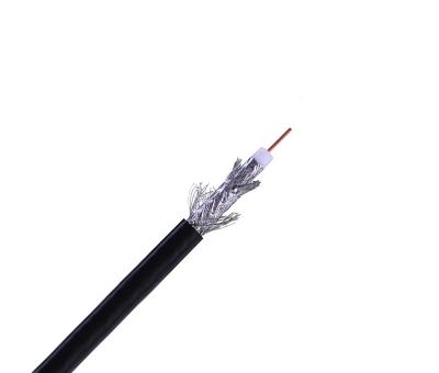 Binary Cable Coaxial Wirepath SP-RG6Q-DB-1000-BLK RG6Q SC Coaxial Cable Direct Burial - 1000 ft. Spool in Box Negro (pieza)