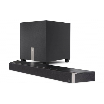 Definitive Technology 2.1 Channel Sound Bar with HEOS built-in (pieza) Negro