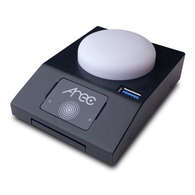 Adena - Indicador de grabación y accesorio de control para superficie compatible con todas las estaciones de multimedia AREC LS/KL (pieza) Negro