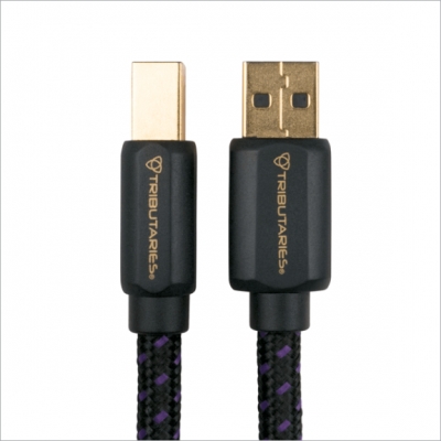 Tributaries 2.0 USB Cable 2m (pieza) Negro
