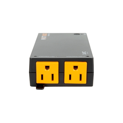 WattBox 250-Series Wi-Fi Surge Protector  2 Individually Controlled Outlets (Wi-Fi or Wired)(pieza)Negro