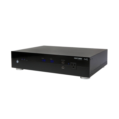 WattBox  IP Power Conditioner (Chassis) with OvrC Home  12 Controlled Outlets (pieza)Negro