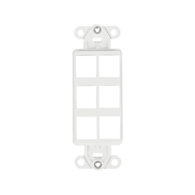 Wirepath 6-Port Decorative Strap (pieza) Blanco