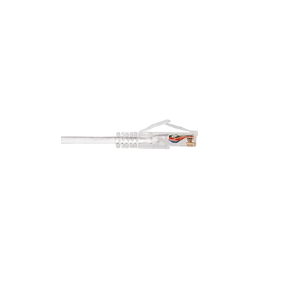 Wirepath CAT6 ThinRun Ethernet Patch Cable 10 ft (pieza) Blanco