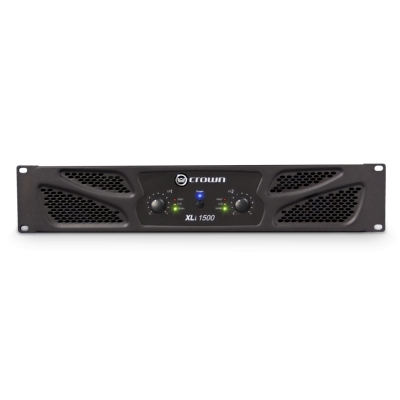 Crown XLI Series power amplifier, 450W   2-channel (pieza)Negro