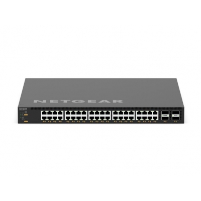 Netgear Switch NG-XSM4344C-100NES-SW 40x10G/Multi-Gig PoE++ (196W base, up to 1,676W) and 4xQSFP28 100G (pieza)