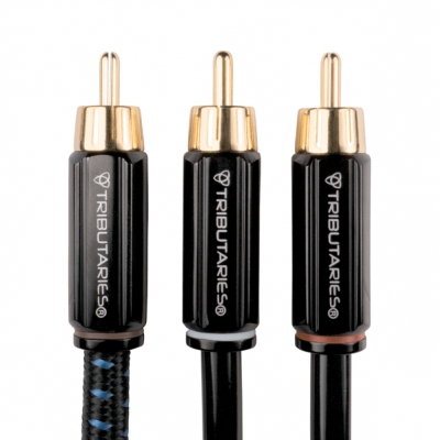 Tributaries - Cable de subwoofer en Y Series 4 calibre 22 de 2 metros (pieza) Negro