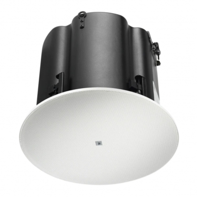 JBL-Professional - Subwoofer pasivo para plafón con 1 Driver de BF de 8pulg, 8 Ohms - 70/100V y RF(-3dB): 55Hz-150Hz (pieza) Blanco
