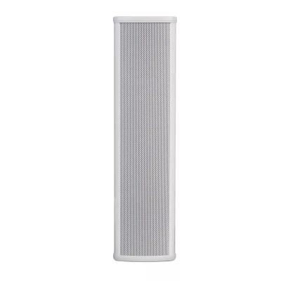 Fonestar Columna de sonido con transformador de línea de 100 V  4 altavoces 2 ½ (pieza) Blanco