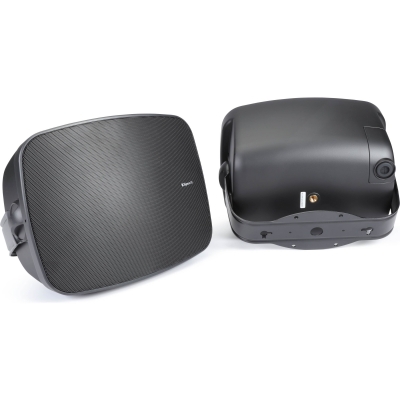 Klipsch Speaker 5.25IN in Indoor/Outdoor Surface Mount Loudspeaker  (par) Negro