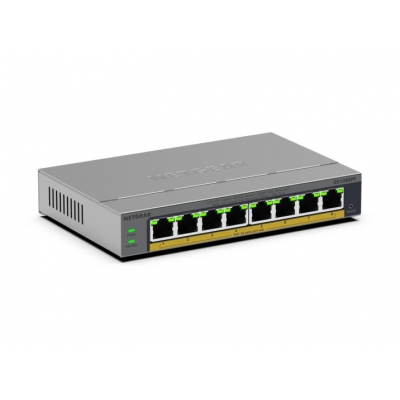 Netgear - Switch de red administrable con 8 puertos Gigabit Ethernet PoE+ 123W (pieza)
