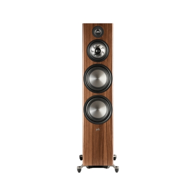 Polk Reserve floorstanding with  1” Pinnacle tweeter and 5.25” turbine cone with dual 8” woofers (pieza) Café