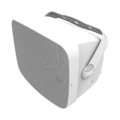 Klipsch Speaker 8 in Indoor/Outdoor Surface Mount Loudspeaker (par) Blanco