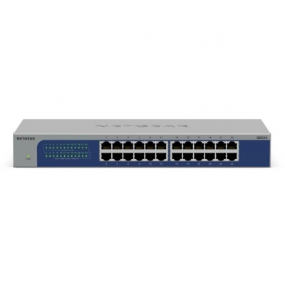 Netgear - Switch de red NO administrable con 24 puertos Ethernet Gigabit (pieza)