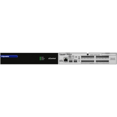 Symetrix Control endpoint with 8 GP inputs, 16 GP outputs, 2 RS232, PoE, 1/2 rack width (pieza)